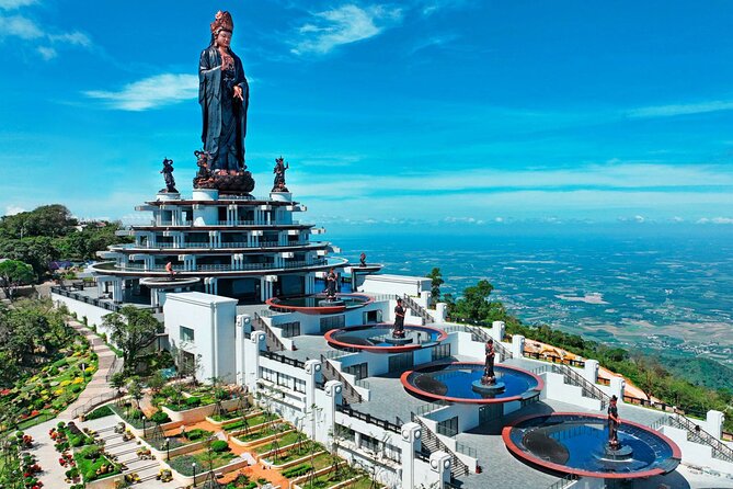 Tay Ninh Holy See - Cable Car & Cu Chi Tunnels | Small Group Tour - Bà Đen Mountain cable car: the views and the Buddha from up top