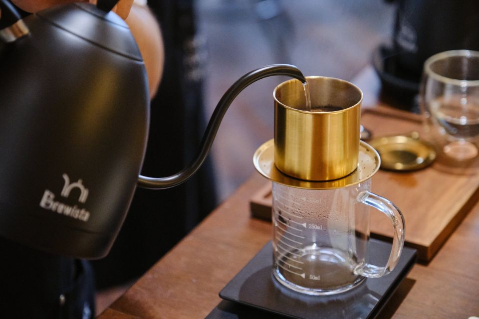Techniques & Secrets Behind the Famed Vietnamese Egg Coffee - Finding Lacàph in District 1: the purple door clue