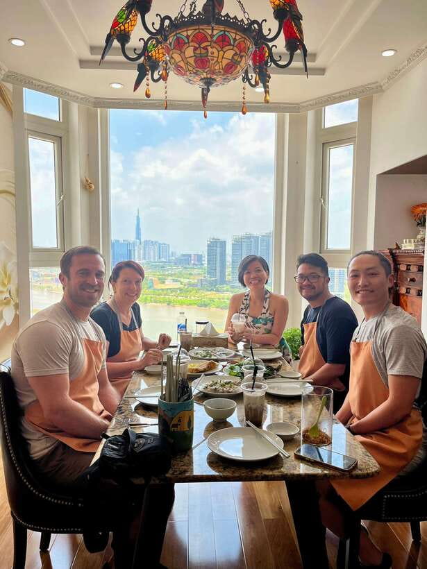 Top Home Cooking Class with Stunning River View AC Kitchen - Your 3 Dishes From Scratch: Choose Your Vietnamese Comfort Zone