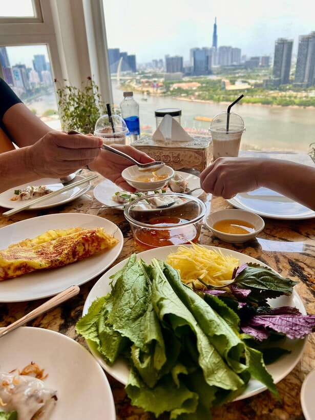 Top Home Cooking Class with Stunning River View AC Kitchen - Optional Market Visit (Only If You Want It)