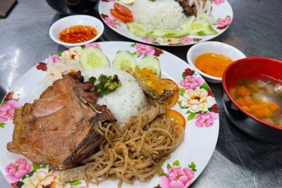 Top Notch Street Food Motorbike Tour In Ho Chi Minh City - The route in real order: coconut juice, grilled bananas, bo kho, and banh xèo