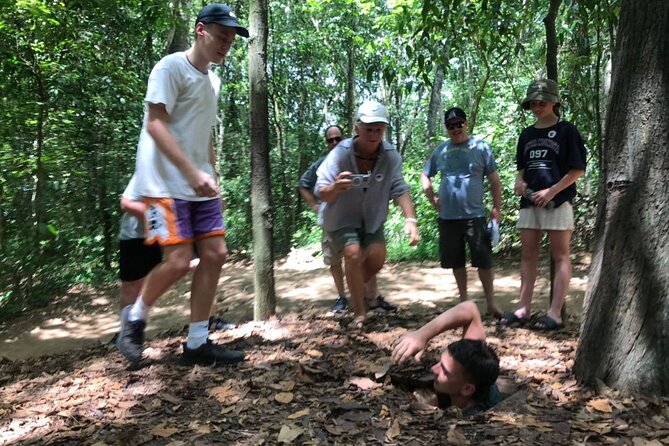 VIP Tour: Cu Chi Tunnels Half Day | Option: Real Shooting Guns - District 1 pickup and the 1-hour ride to Cu Chi