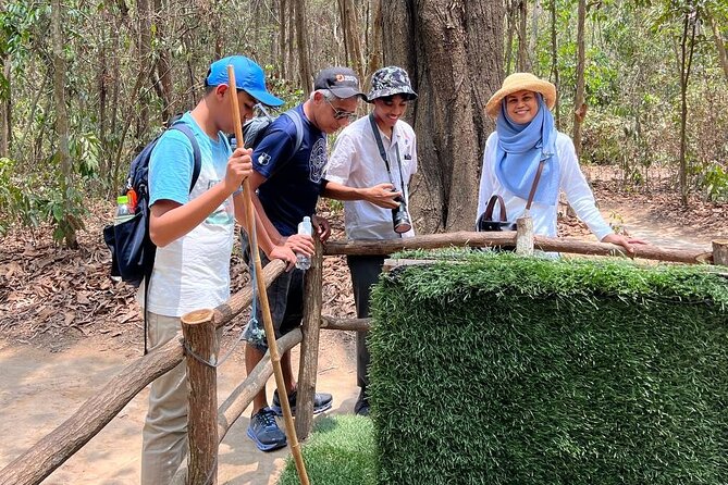 VIP Tour: Cu Chi Tunnels Half Day | Option: Real Shooting Guns - Smokeless cooking and how food becomes a stealth problem