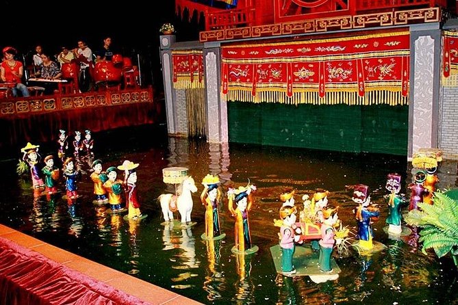 Water Puppet Show-Cyclo & Dinner On Cruise in Ho Chi Minh City - Stop 1: Golden Dragon Water Puppet Theater and Live Orchestra Storytelling